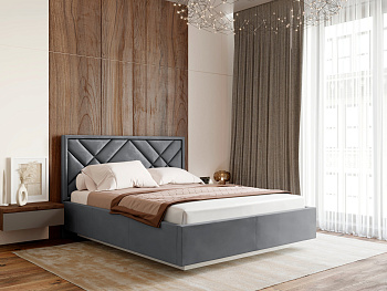 Кровать Мальта с подъемным механизмом с парящим основанием