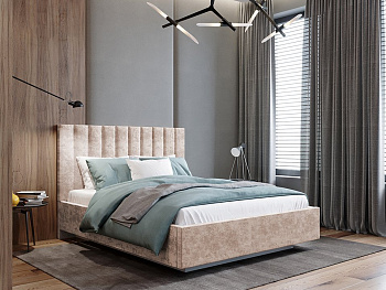 Кровать Калифорния new с подъемным механизмом с парящим основанием