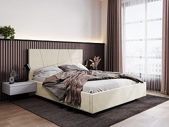 Кровать Валенсия с парящим основанием с подъемным механизмом