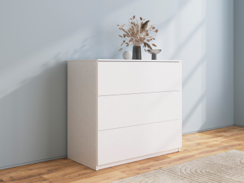 Комод Шервуд 90х43х83 (Ясень бланко, Ясень бланко ЛДСП)